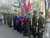 Поздравление участника Великой Отечественной войны почетного жителя района Выхино-Жулебино Иноземцева Валентина Никитовича