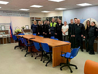 Личный состав УВД по ЮВАО посетил школьный музей «Спасенный мир Чернобыль помнит»